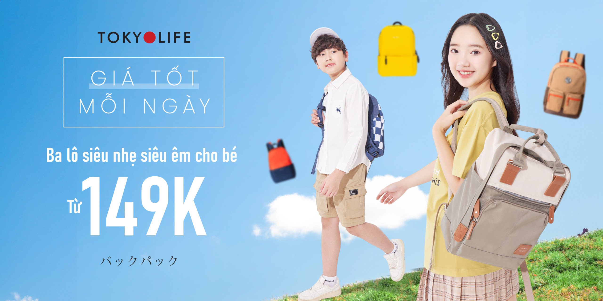 TokyoLife Giảm Mạnh upto 50% Thời Trang – Phụ Kiện mùa du lịch Hè