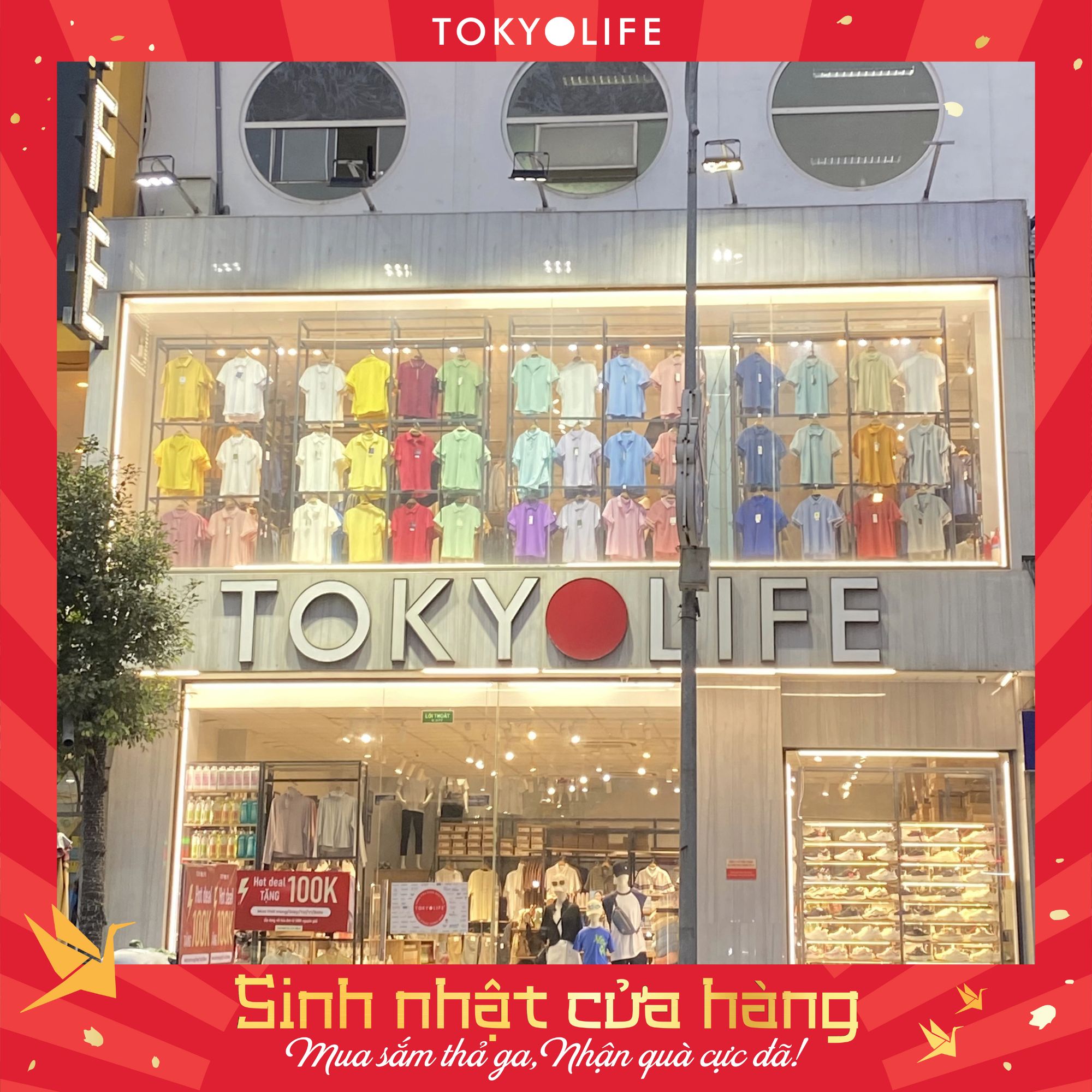 TokyoLife Tưng Bừng Mừng Sinh Nhật Cửa Hàng – Cảm Ơn Bạn Đã Đồng Hành