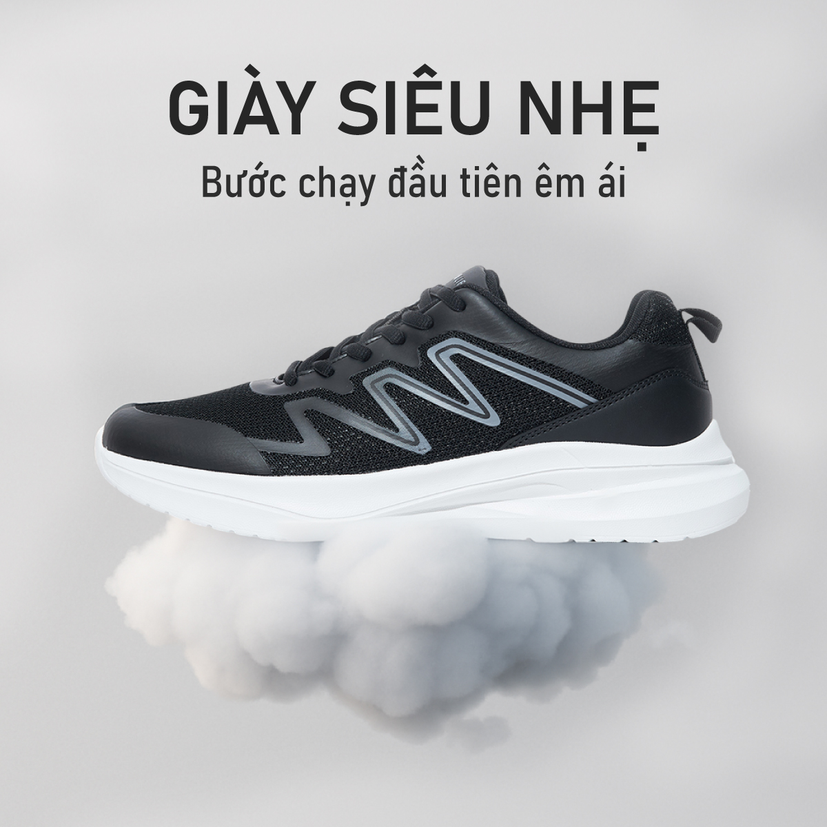 Giày thể thao nam chạy bộ siêu nhẹ Tokyolife