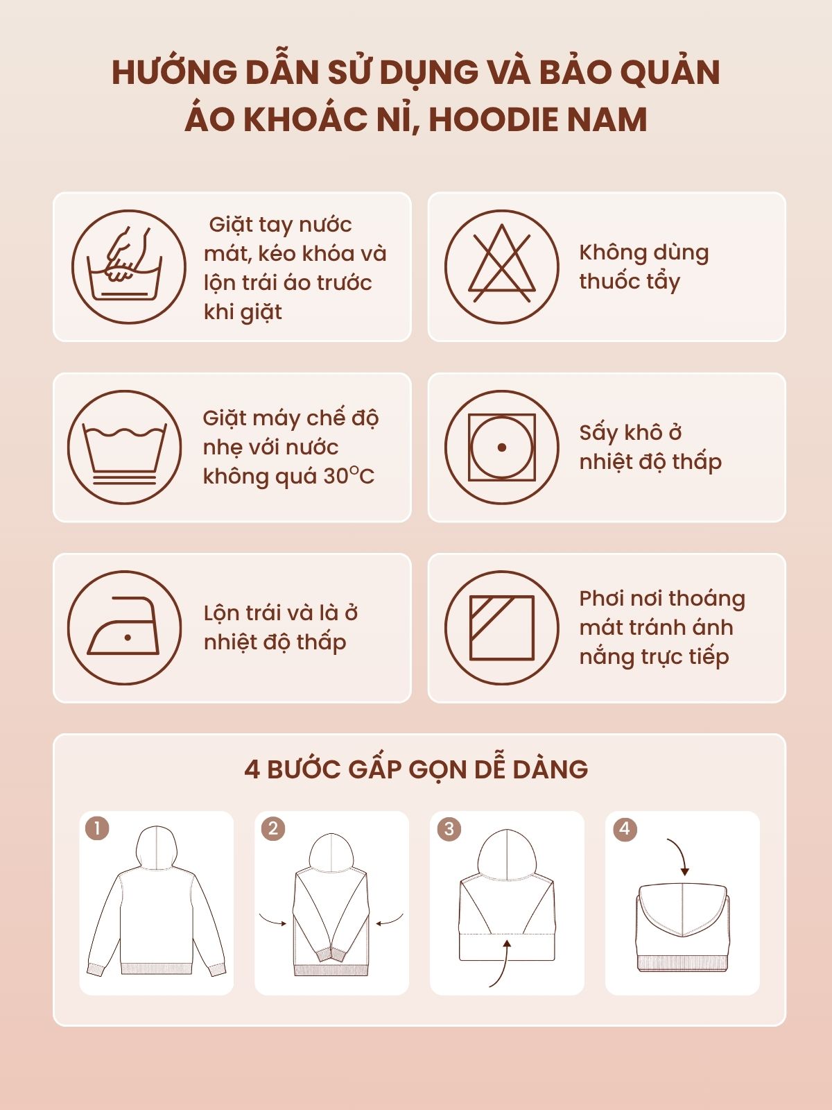 Áo Khoác Nỉ Hoodie Nam Zip Đa Năng LFNAMAK01
