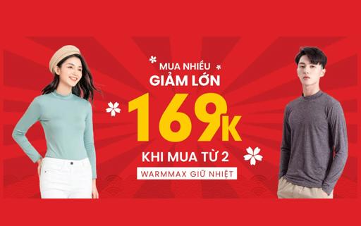 NEW ARRIVAL - Áo giữ nhiệt WarmMax chỉ 169K