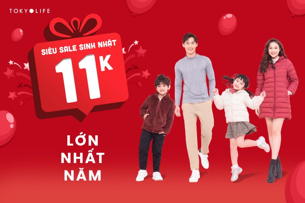 SIÊU SINH NHẬT 11K - SALE LỚN NHẤT NĂM