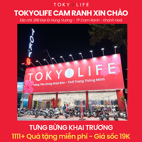 TokyoLife Cam Ranh - Tưng bừng khai trương Ngàn quà miễn phí